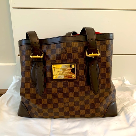 Authentic Louis Vuitton Hampstead MM Damier - Picture 1 of 10